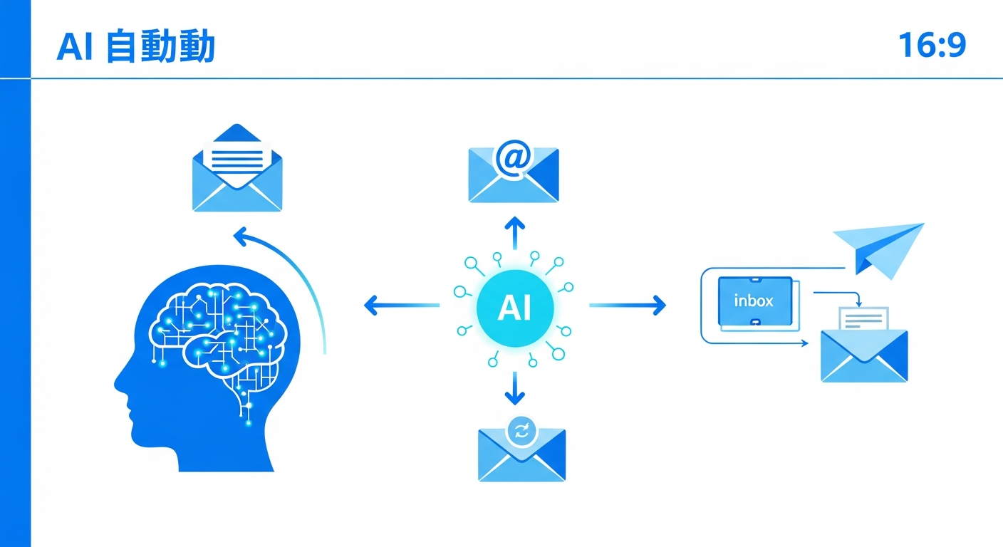 メール返信を自動化するAIツール6選のイメージ画像
